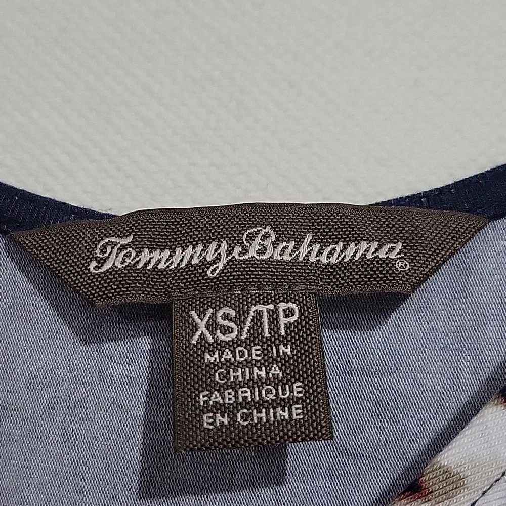 Tommy Bahama Blue Sleeveless K it Dress Sz XS - Picture 2 of 3
